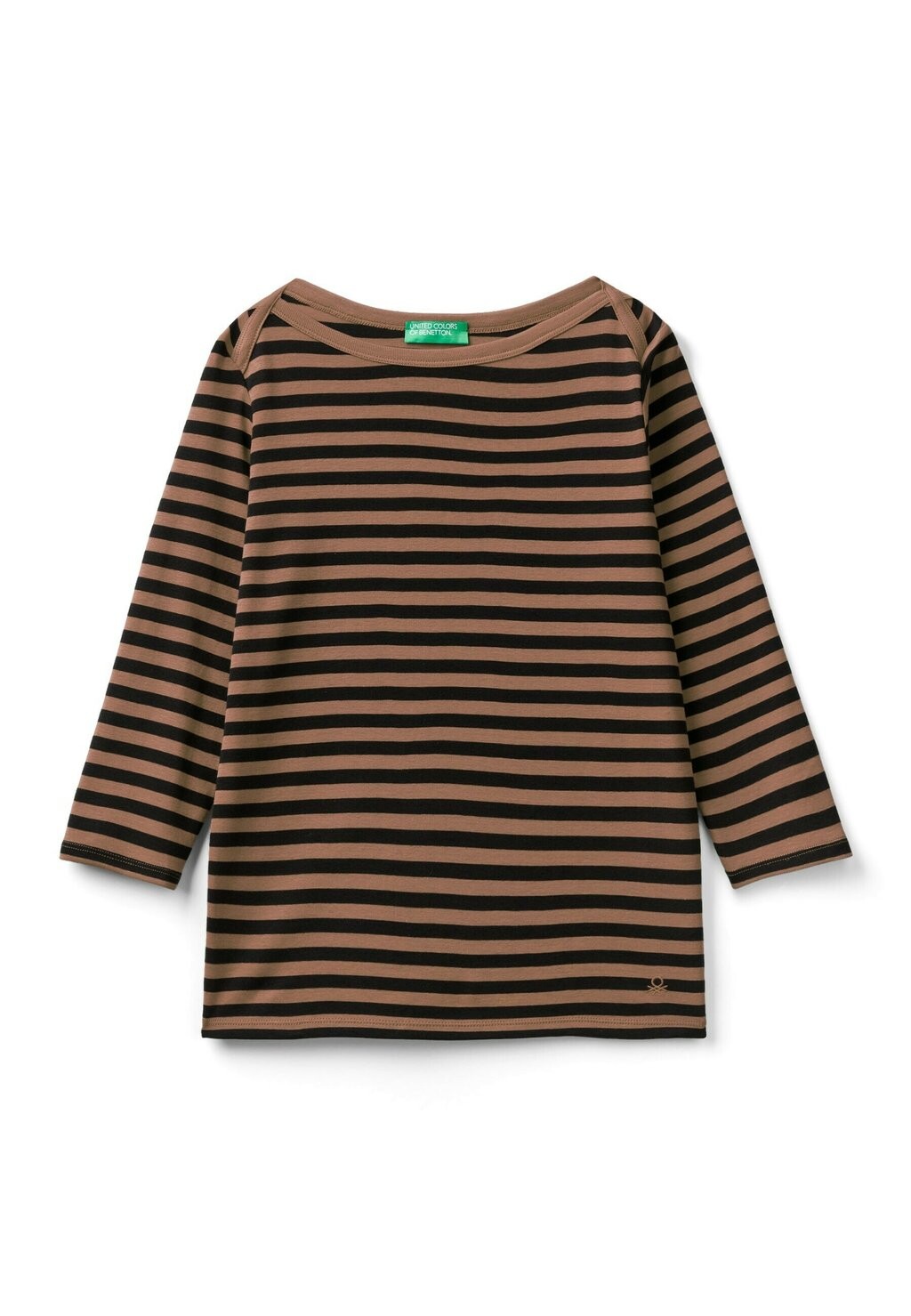 

Рубашка с длинным рукавом United Colors of Benetton, коричневый