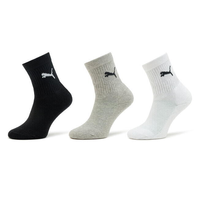 

Носки Puma JuniorCrew Sock, 3 шт, серый/черный/белый