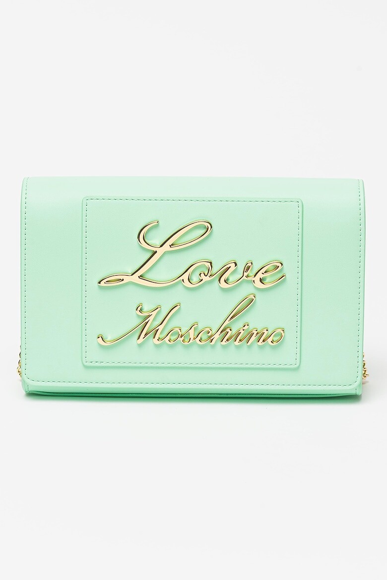 

Сумка через плечо с цепочкой Love Moschino, зеленый
