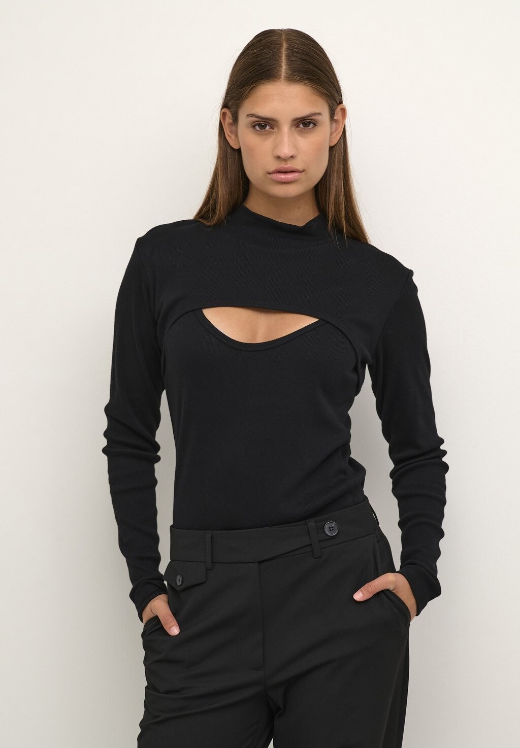 

Свитер Mandarinakb Turtleneck Karen by Simonsen, цвет meteorite