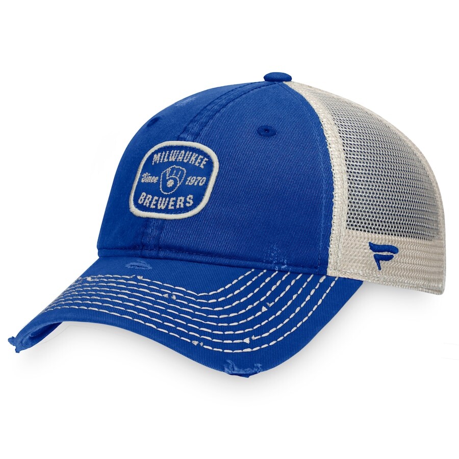 

Бейсболка Fanatics Branded Milwaukee Brewers, роял