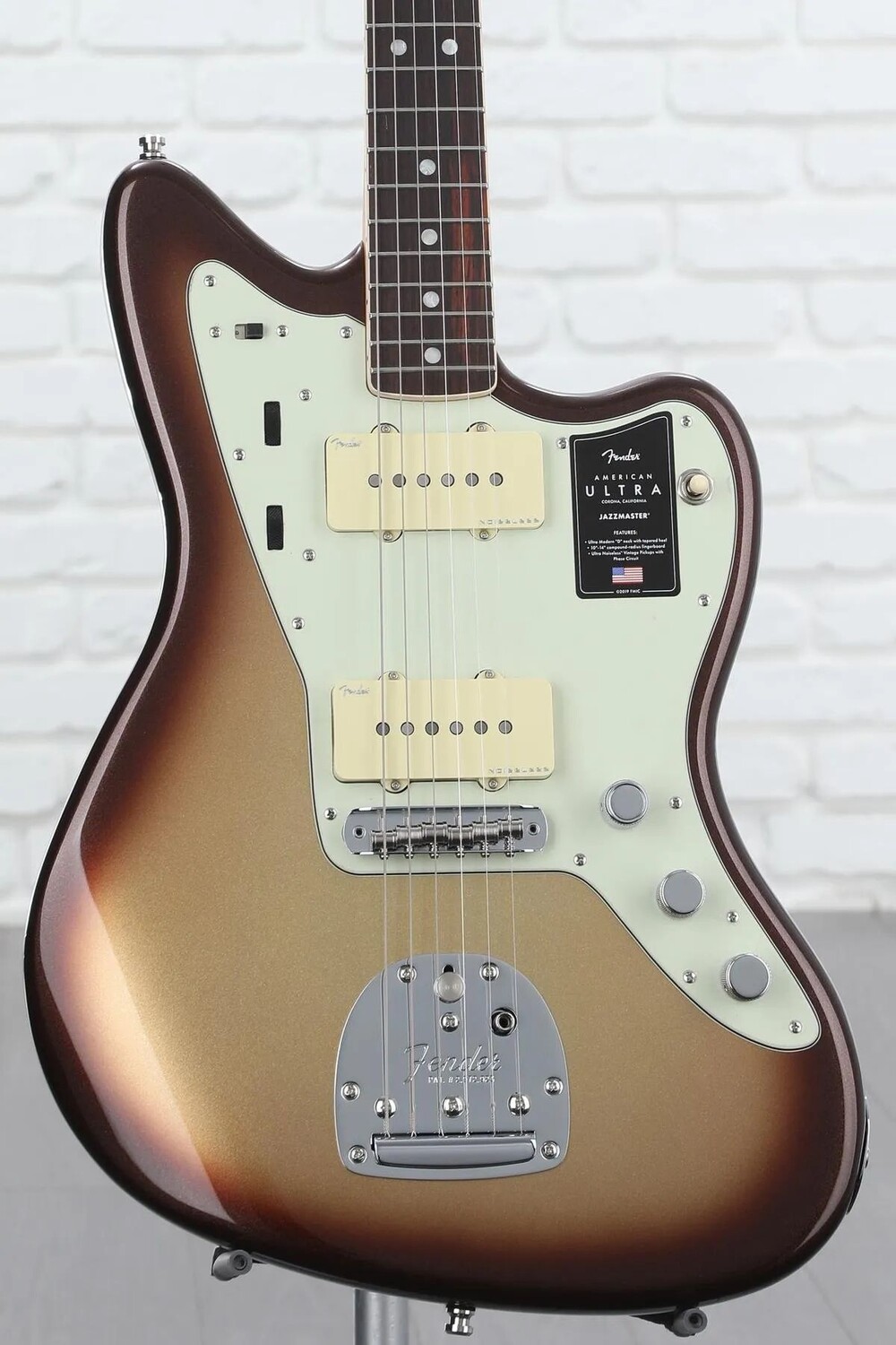 

Fender American Ultra Jazzmaster — Mocha Burst с накладкой из палисандра