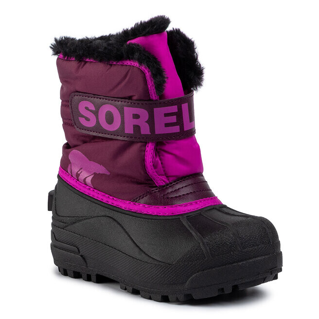 

Ботинки Sorel SnowCommander, черная роза