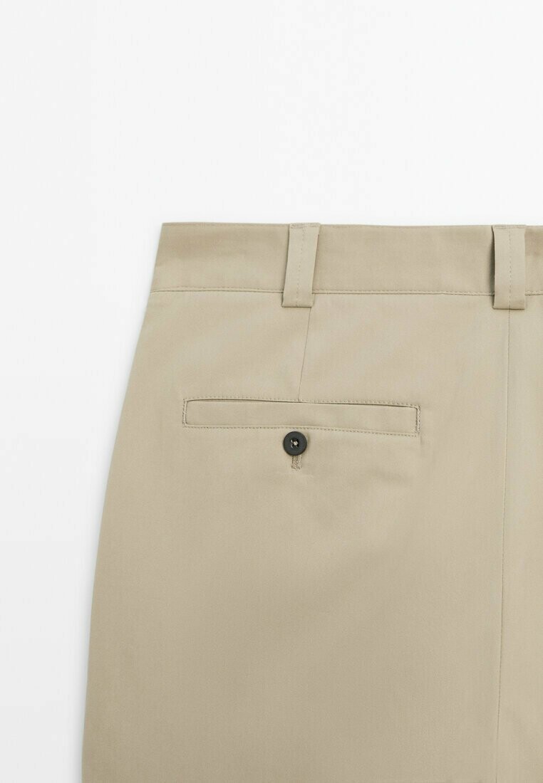 

Чиносы STRETCH Massimo Dutti, светло-коричневый