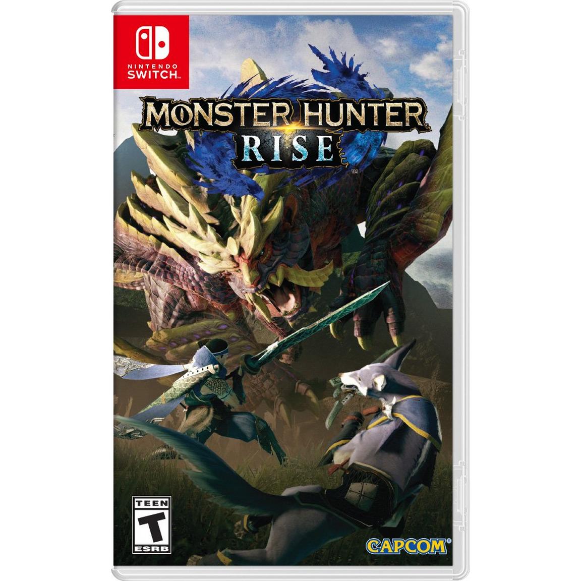 Видеоигра Monster Hunter Rise - Nintendo Switch геймпад nintendo switch pro controller monster hunter rise sunbreak черно серый
