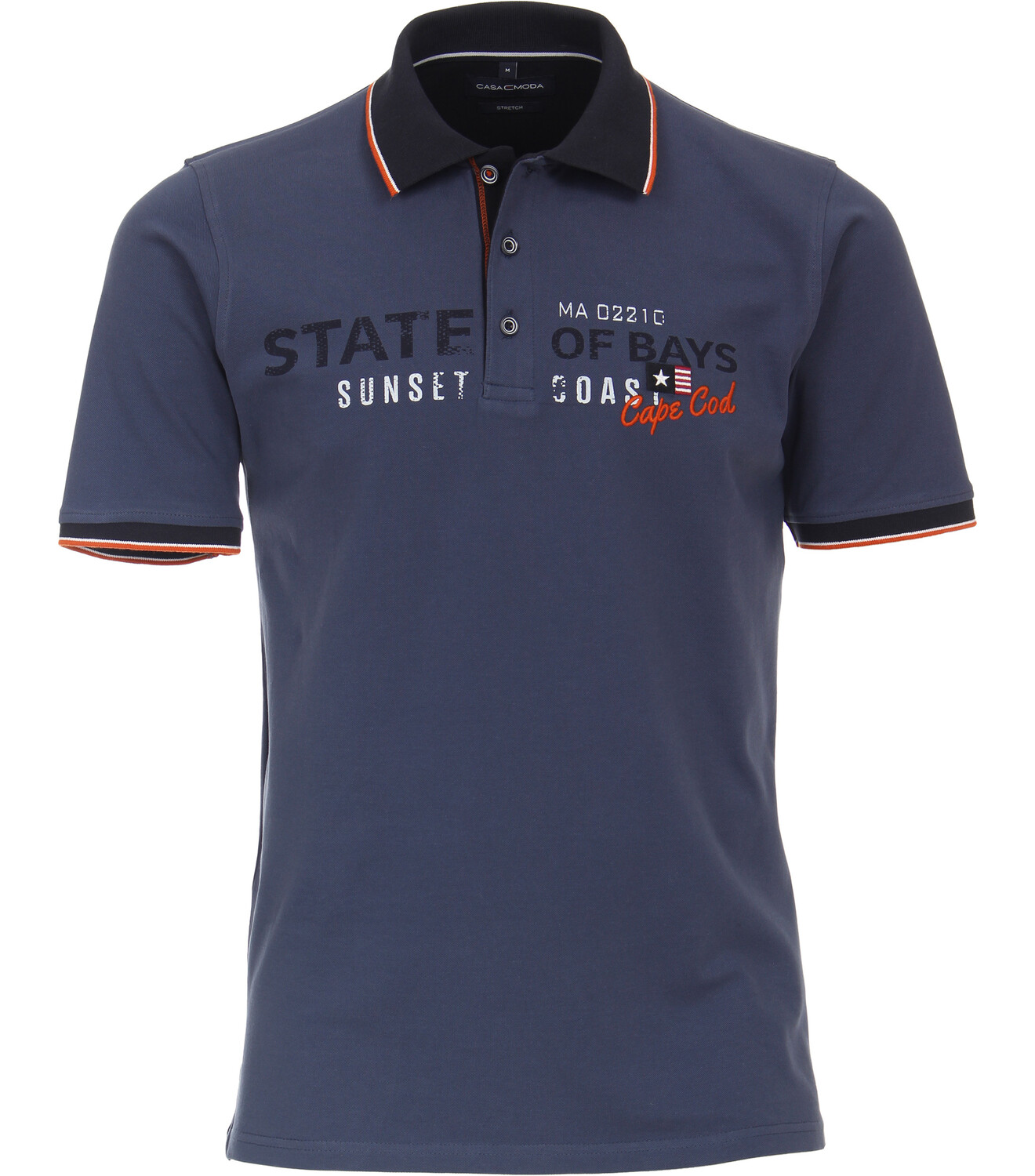 

Поло CASAMODA Polo Shirt, темно-синий