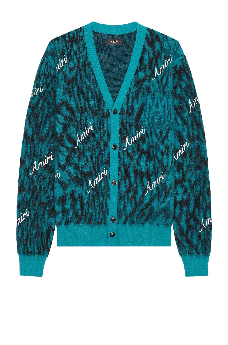 

Кардиган Amiri Cheetah, аква