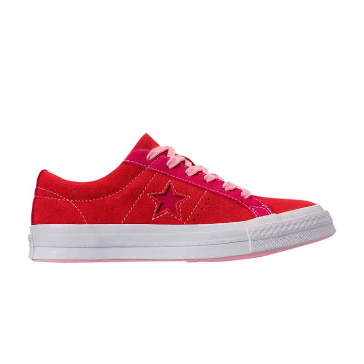 

Кроссовки Converse One Star Ox GS 'Enamel Red', красный