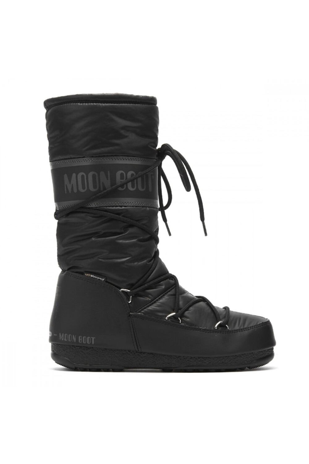 

Ботильоны - Черный - На плоской подошве MOON BOOT, черный