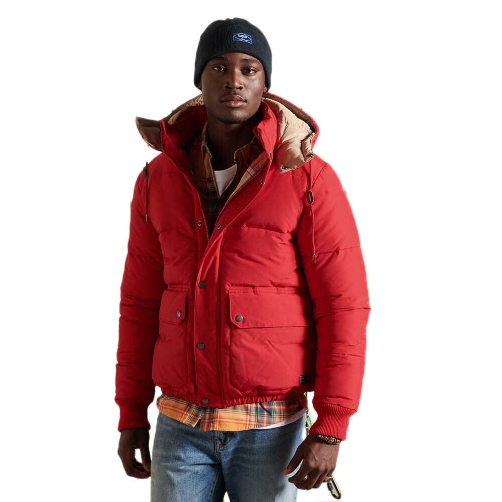 

Куртка Superdry Mountain Puffer, красный