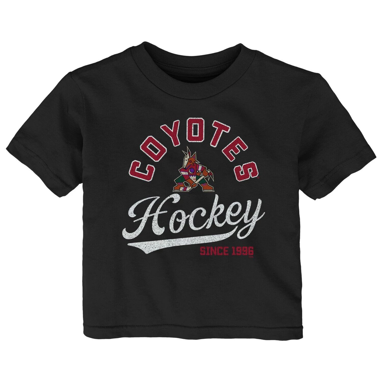 

Черная футболка Infant Arizona Coyotes взять на себя инициативу Outerstuff, Черный