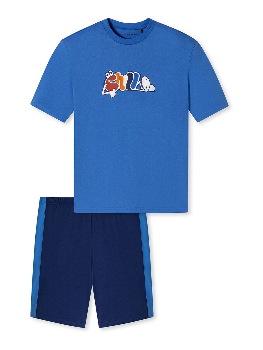 

Пижама SCHIESSER Pajamas Nightwear, синий