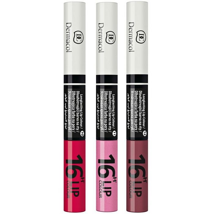 Губная помада 16H Lip Colour Long Lasting Labial Líquido Dermacol, 28 цена и фото