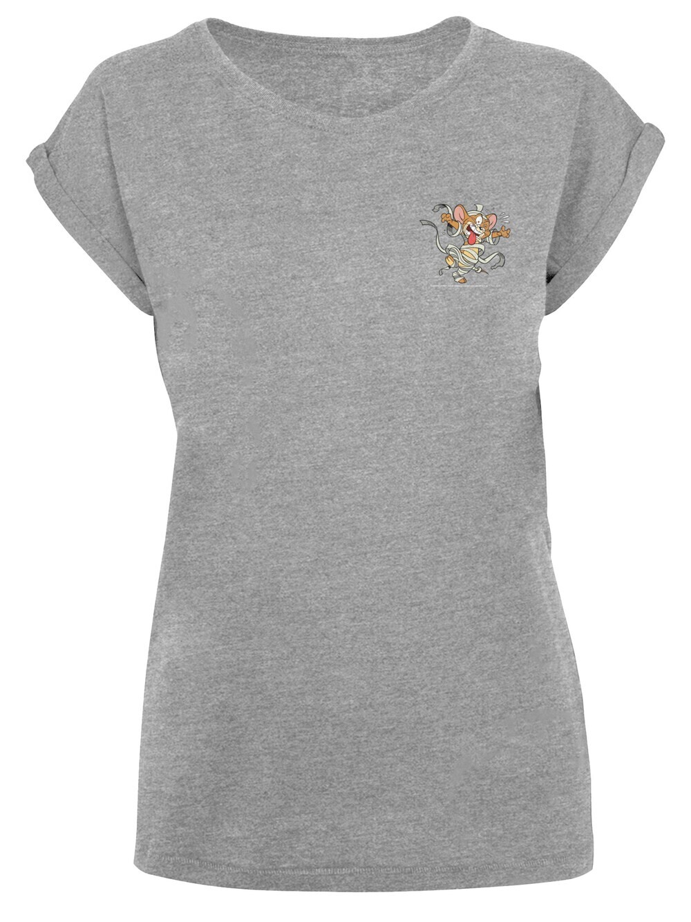 

Рубашка F4Nt4Stic Tom and Jerry Faux Pocket Mummy Jerry, пестрый серый