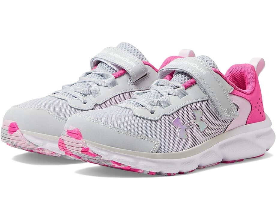 

Кроссовки Under Armour Assert 9 AC, цвет Halo Gray/Rebel Pink/Iridescent