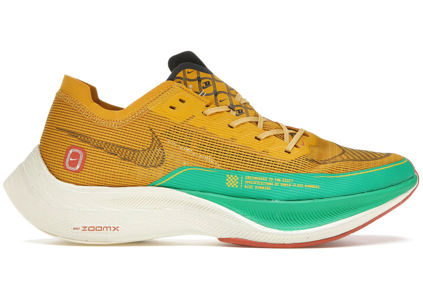 

Кроссовки Nike ZoomX Vaporfly мужские, темно-желтый