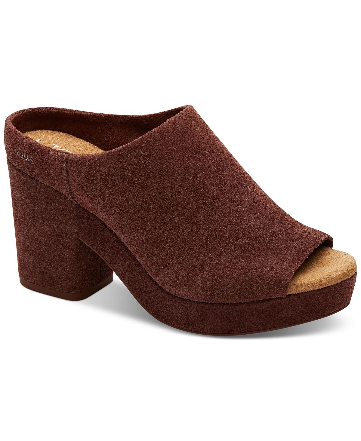 

Женские сандалии на платформе без шнуровки Florence с открытым носком TOMS