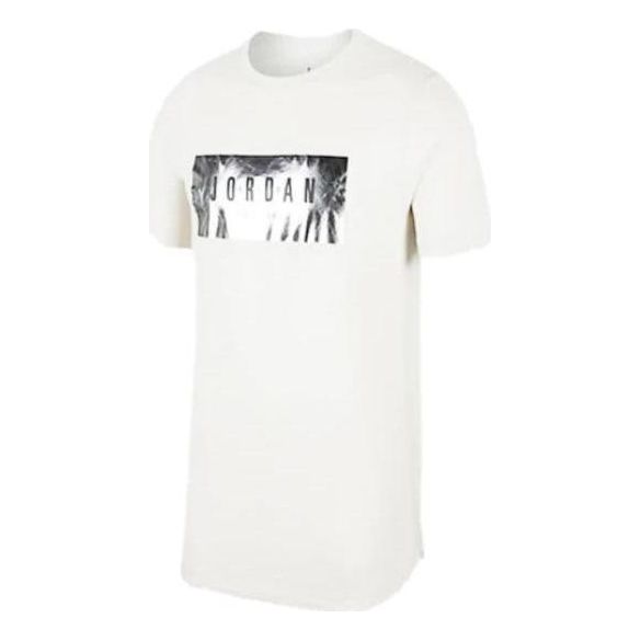 Футболка Air Jordan Brand Cartoon pattern T-shirt 'White', белый