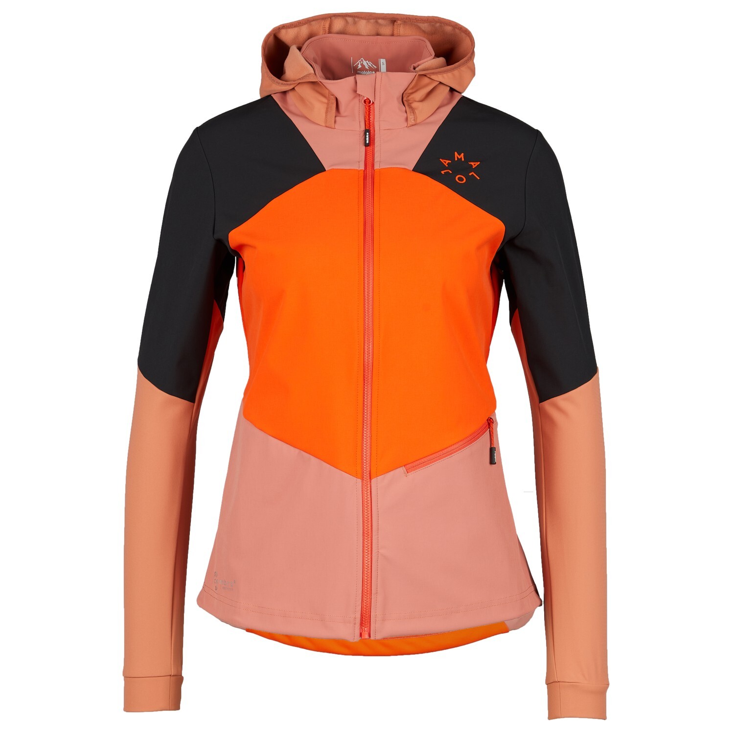 

Куртка из софтшелла Maloja Women's MarlingM, цвет Glow