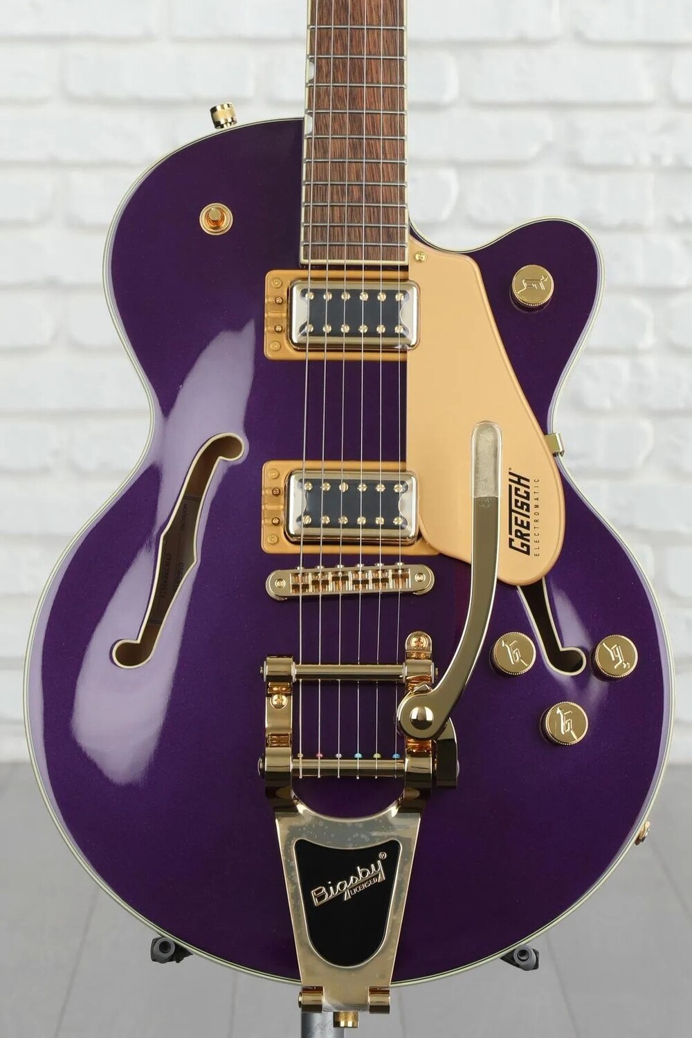

Новый электроматический центральный блок Gretsch G5655TG Jr. — Аметист