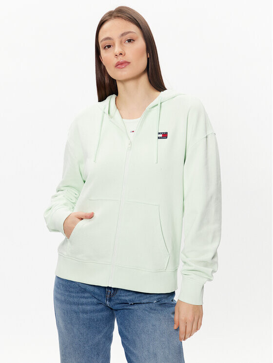 

Толстовка свободного кроя Tommy Jeans, зеленый