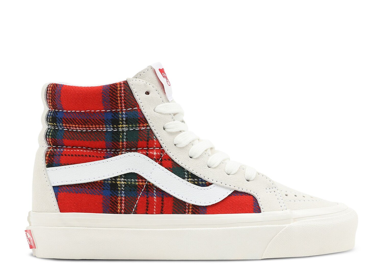 

Кроссовки Vans Pendleton X Sk8-Hi 38 Dx 'Anaheim Factory - Royal Stewart Tartan', красный