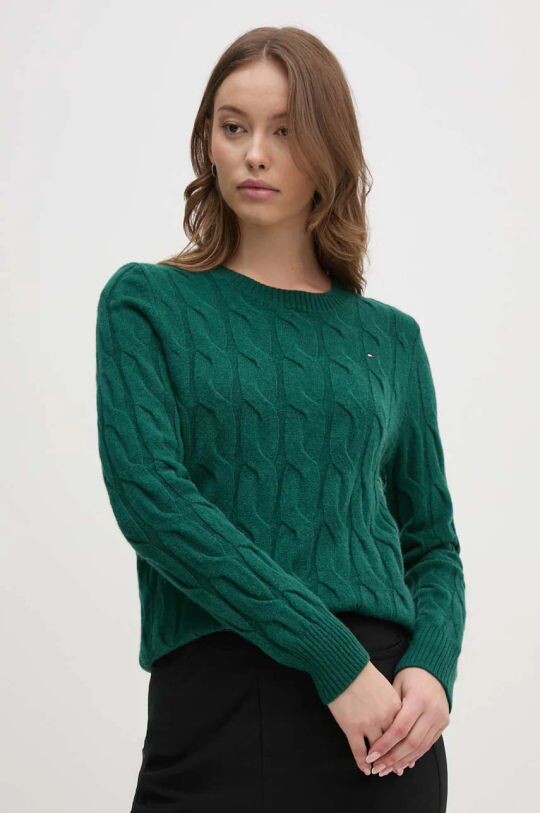 

Свитер Tommy Hilfiger, зеленый