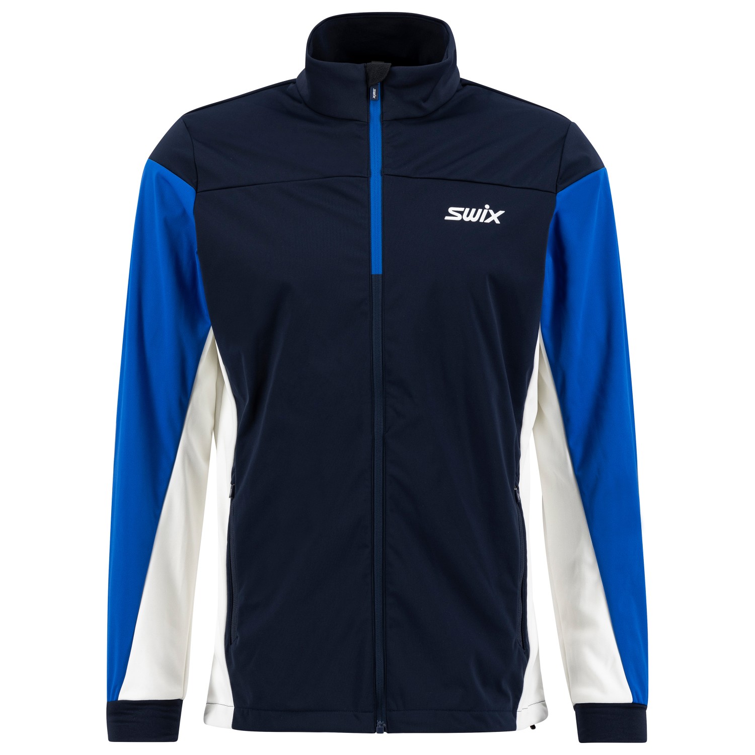 Куртка для беговых лыж Swix Cross, цвет Dark Navy/Olympian Blue