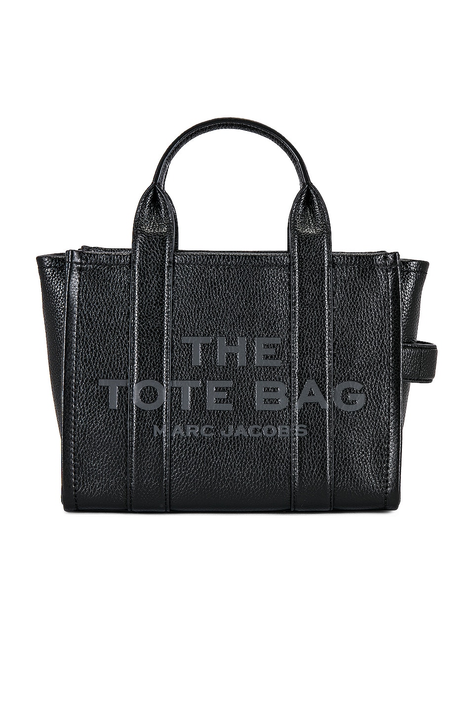 сумка тоут marc jacobs the small темно голубой Сумка-тоут Marc Jacobs The Leather Small, черный