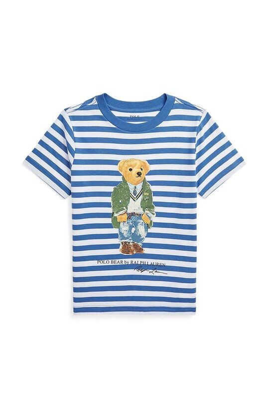 

Polo Ralph Lauren Детская хлопковая футболка, синий