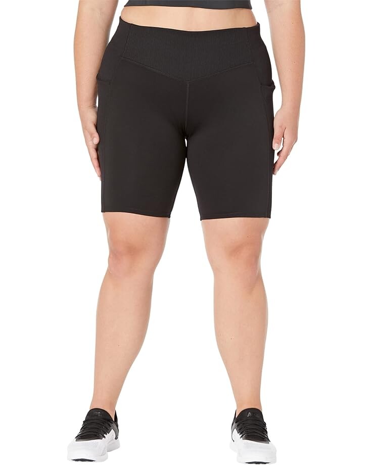 

Шорты The North Face Plus Size Ea Dune Sky 9" Tight Shorts, черный