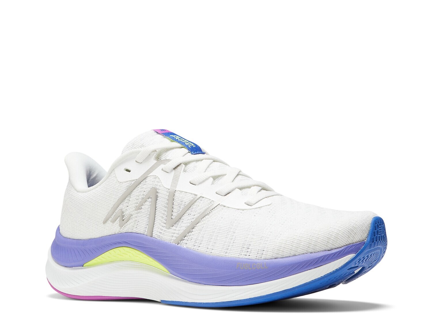 

Кроссовки New Balance FuelCell Propel V4, белый/фиолетовый