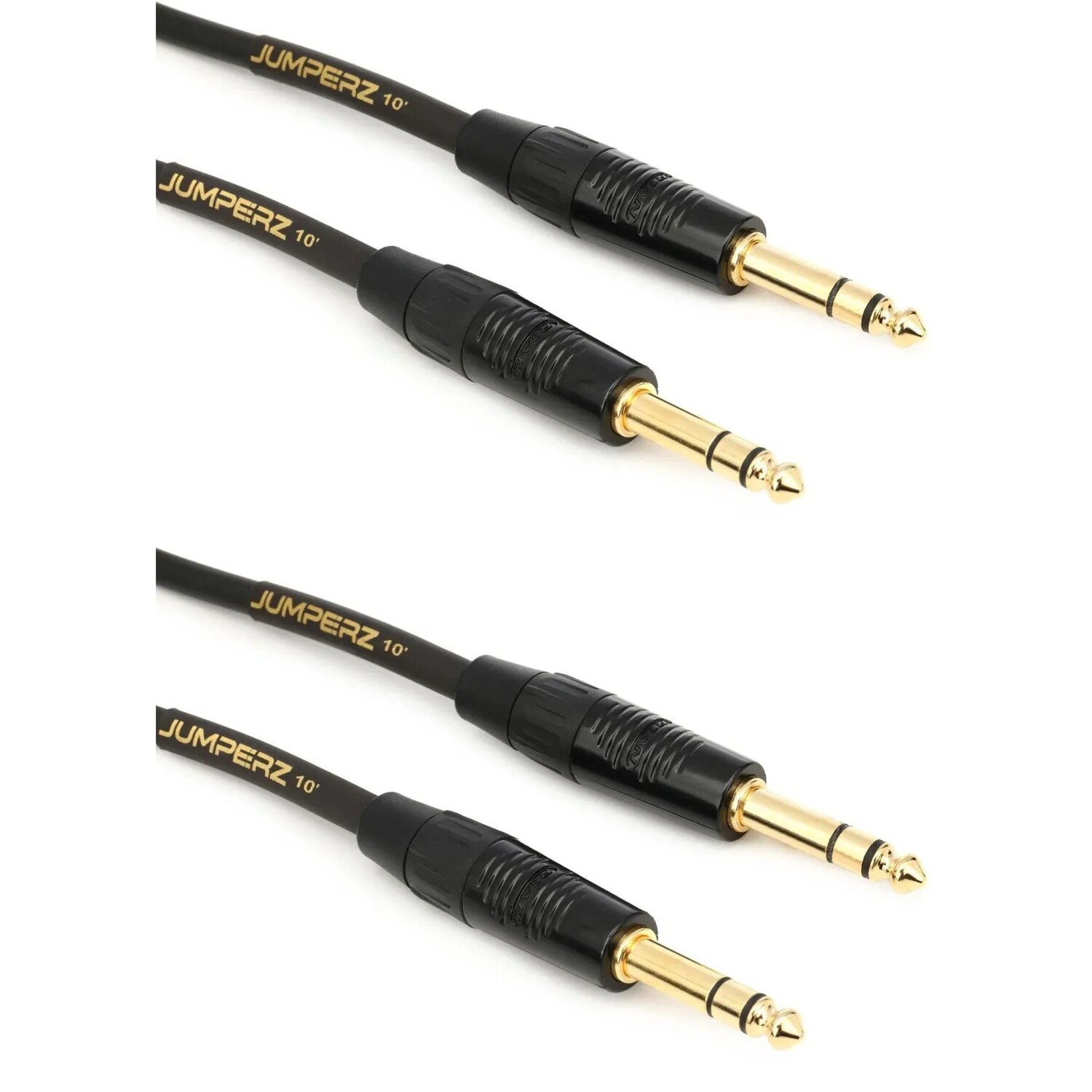 

JUMPERZ JG2TRS-10 Золотой кабель TRS — 10 футов (2 шт.)