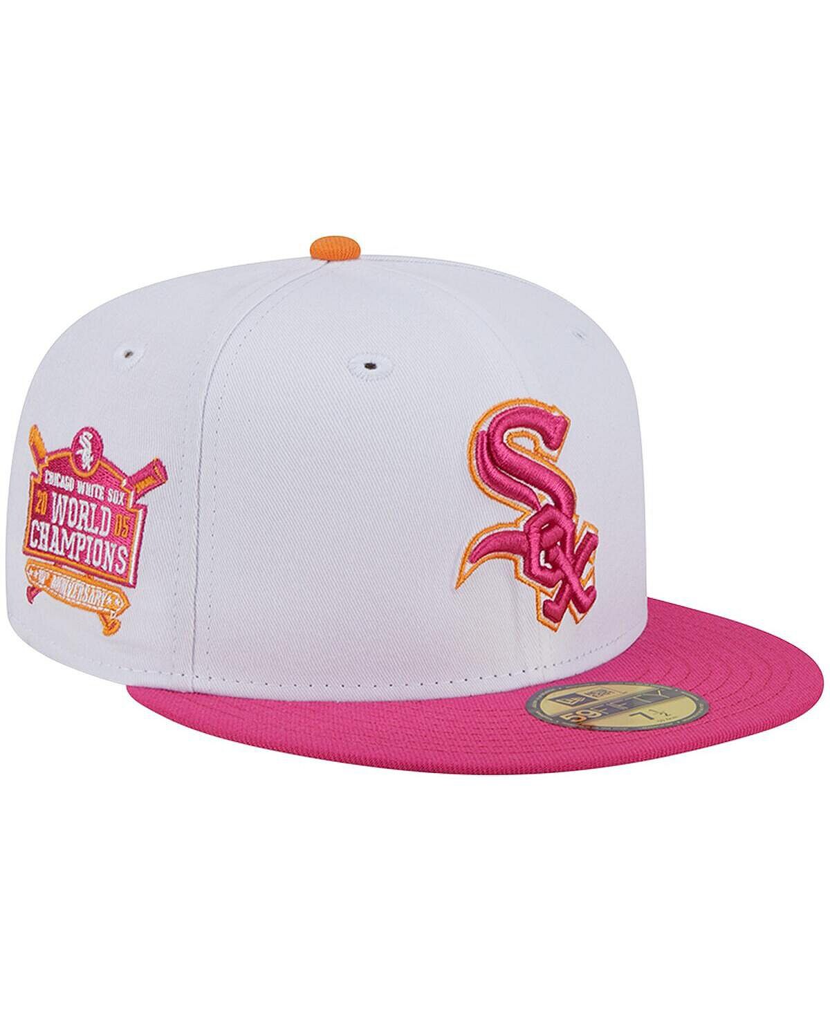 

Мужская белая, розовая кепка Chicago White Sox 2005 World Champions 59FIFTY. New Era