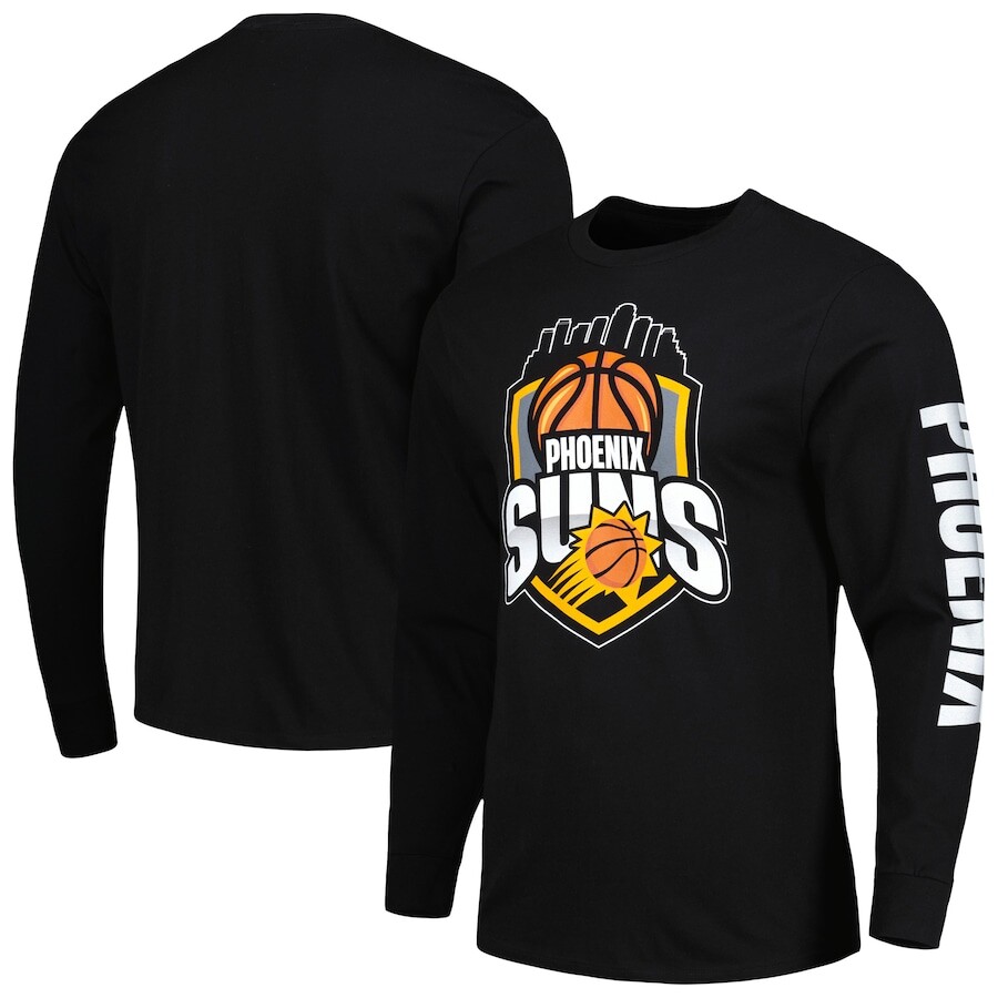 

Футболка с длинным рукавом Stadium Essentials Phoenix Suns, черный