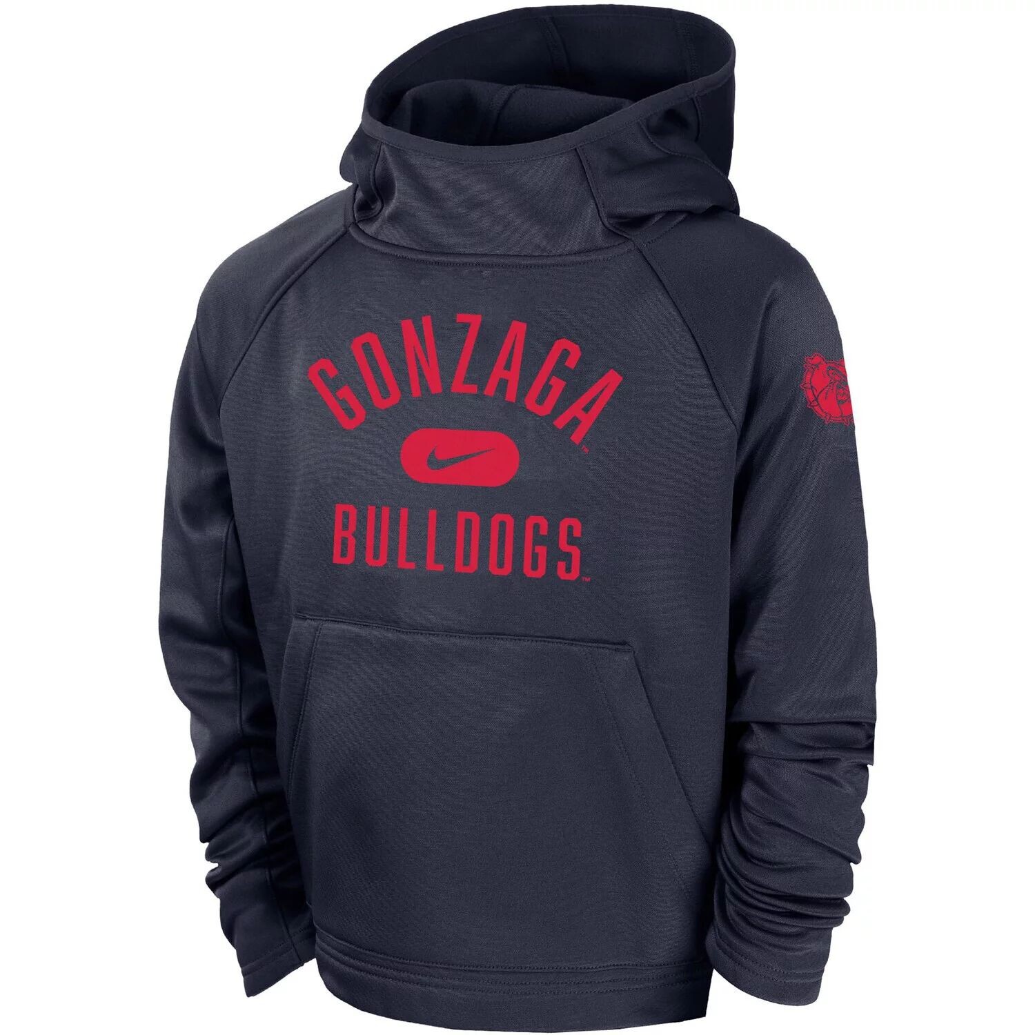 

Молодежный пуловер с капюшоном Nike Navy Gonzaga Bulldogs Spotlight реглан Nike