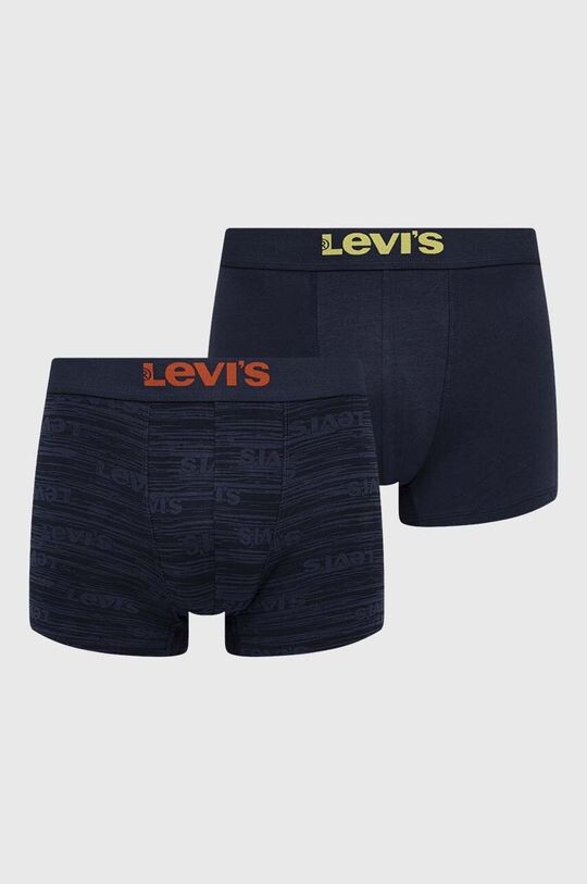

Комплект боксеров , 2 пары. Levi's, темно-синий