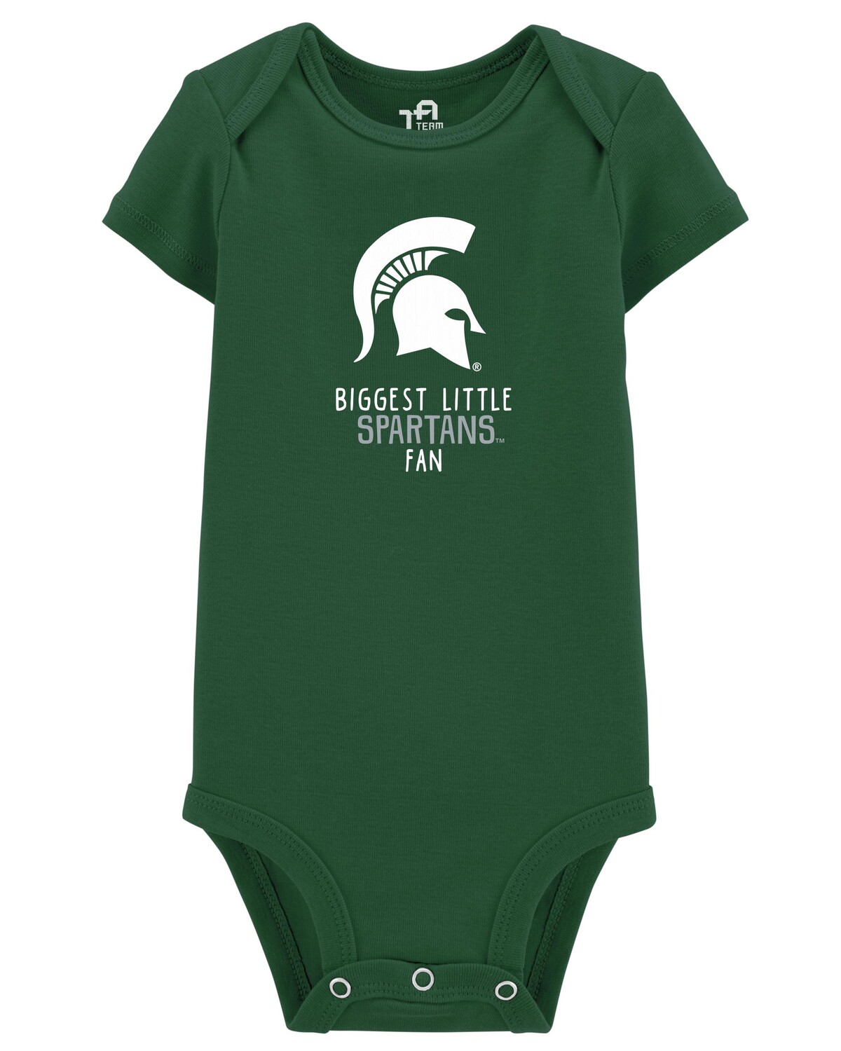 

Детское боди NCAA Michigan State Spartans TM Carter's, зеленый