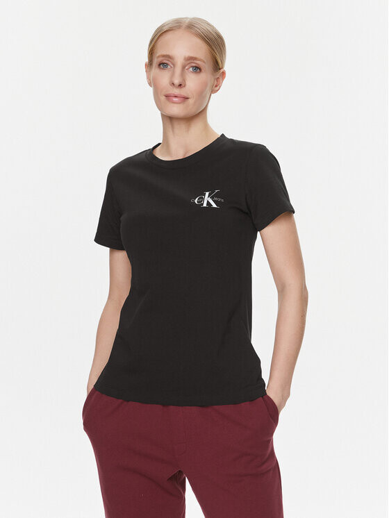 

Комплект из 2 футболок узкого кроя Calvin Klein, мультиколор