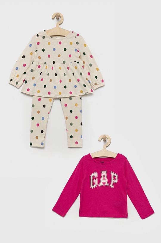 

Детский хлопковый комплект GAP, мультиколор