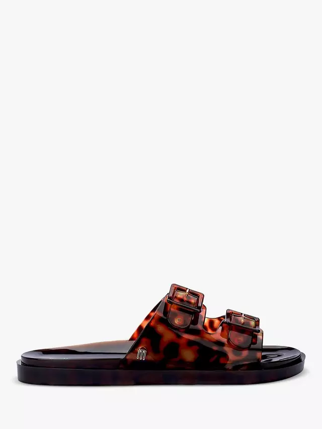 

Сандалии Melissa Wide Open Toe Buckle, цвет brown/tortoise