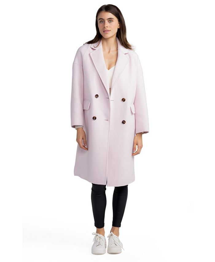 Женское пальто большого размера Amnesia Belle & Bloom, розовый