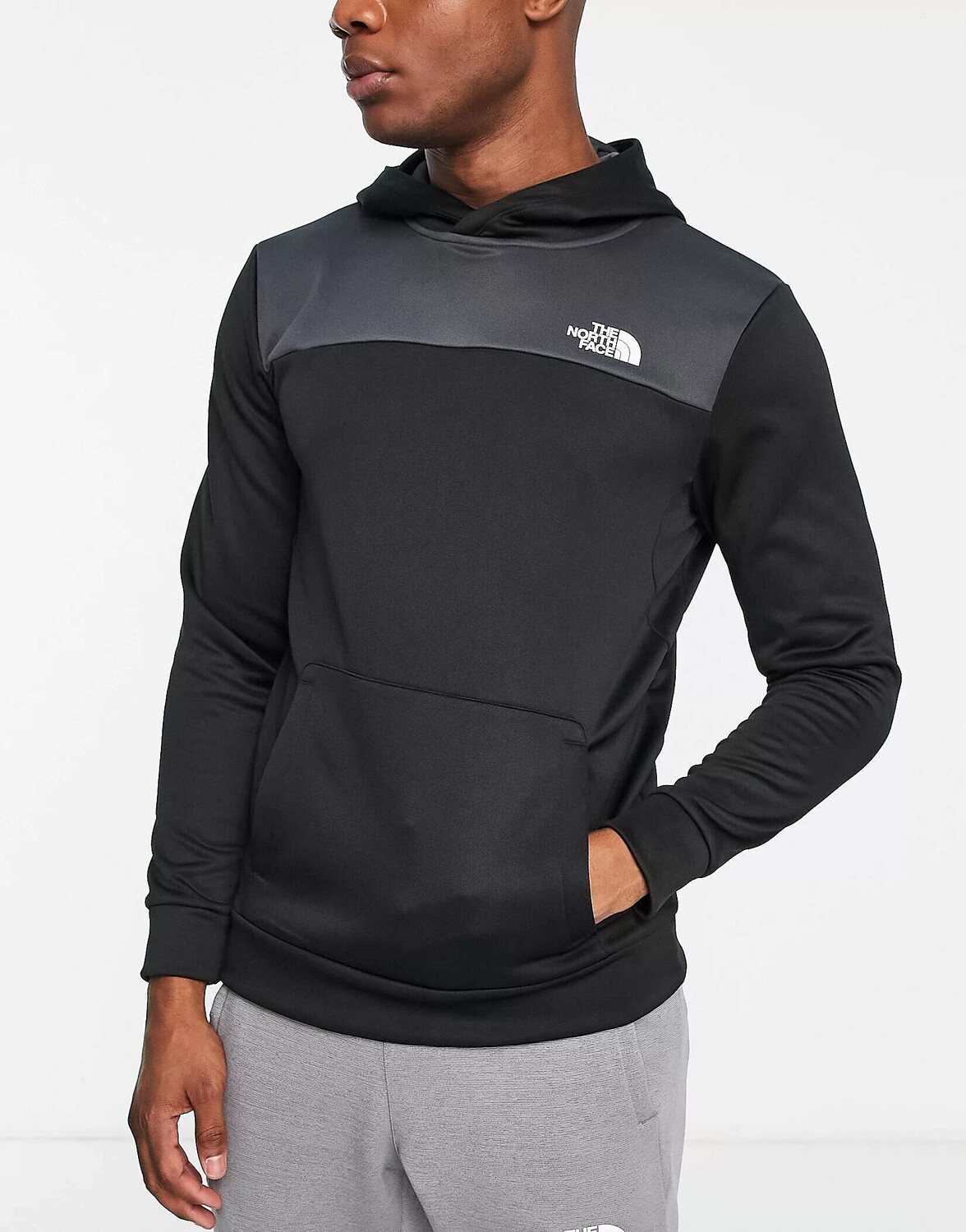 

Черная флисовая толстовка The North Face Training Reaxion FlashDry, Черный