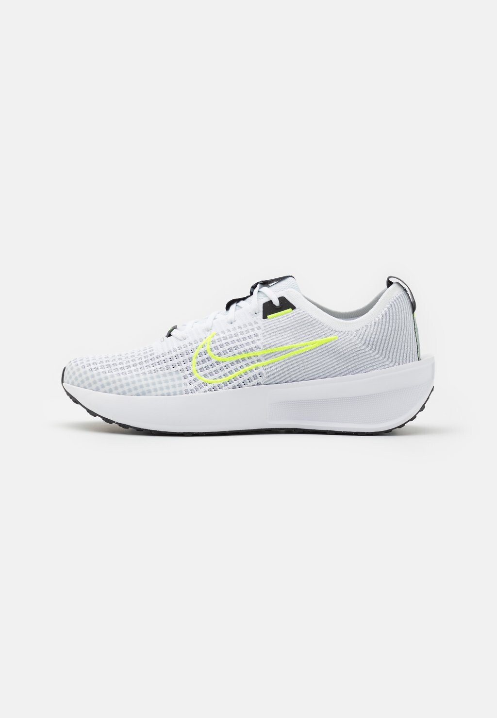 

Нейтральные кроссовки Interact Run Nike, цвет white/volt/wolf grey/black