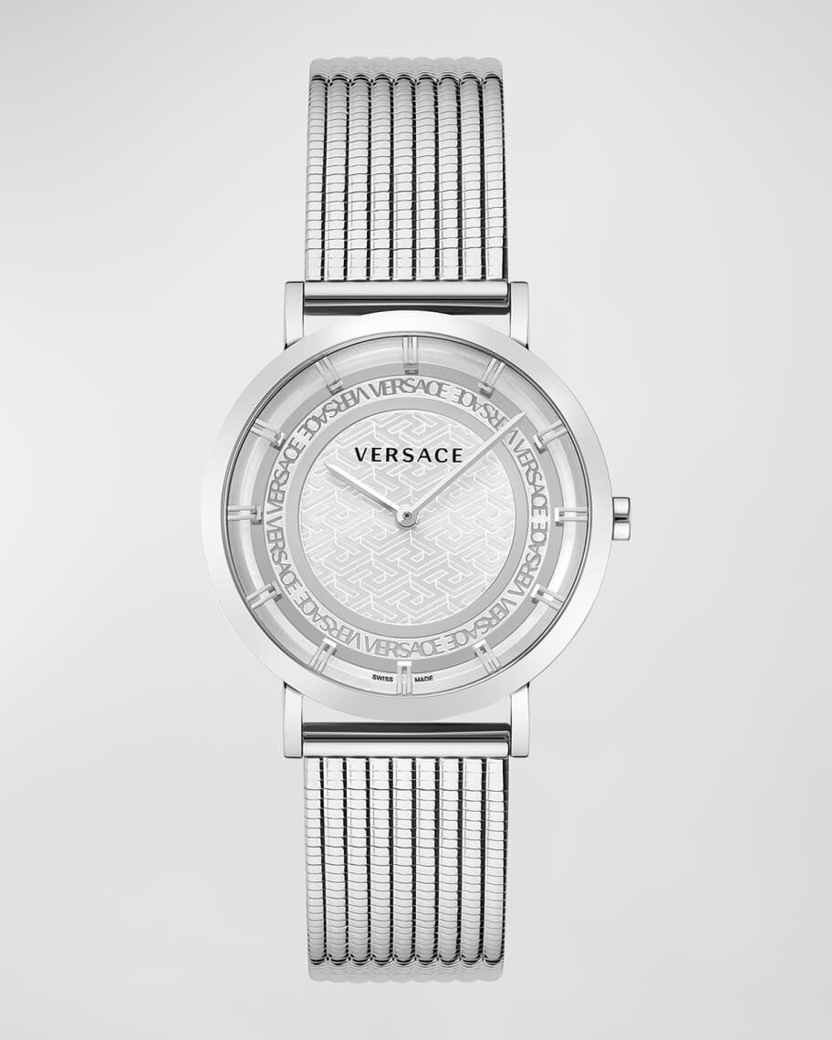 

Часы Versace New Generation с ремешком-браслетом, серебристые