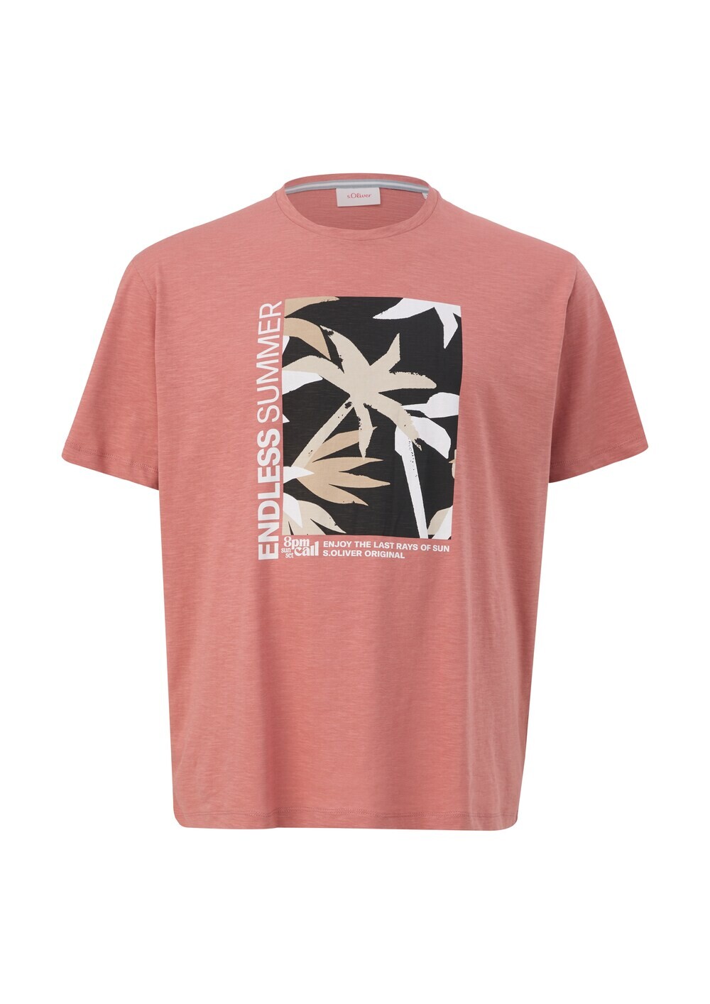 

Футболка s.Oliver Men Big Sizes, розовый