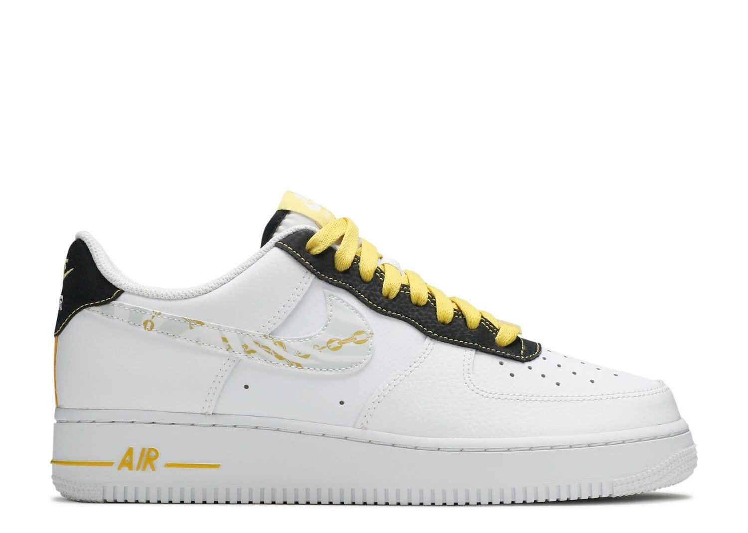 

Кроссовки Nike Air Force 1 '07 Lv8 'Gold Links Zebra Print', белый