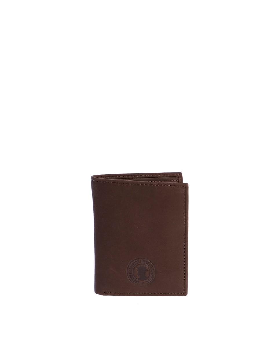 Мужской кошелек Fausto коричневый кожаный с RFID-защитой Coronel Tapiocca, коричневый лампа fausto