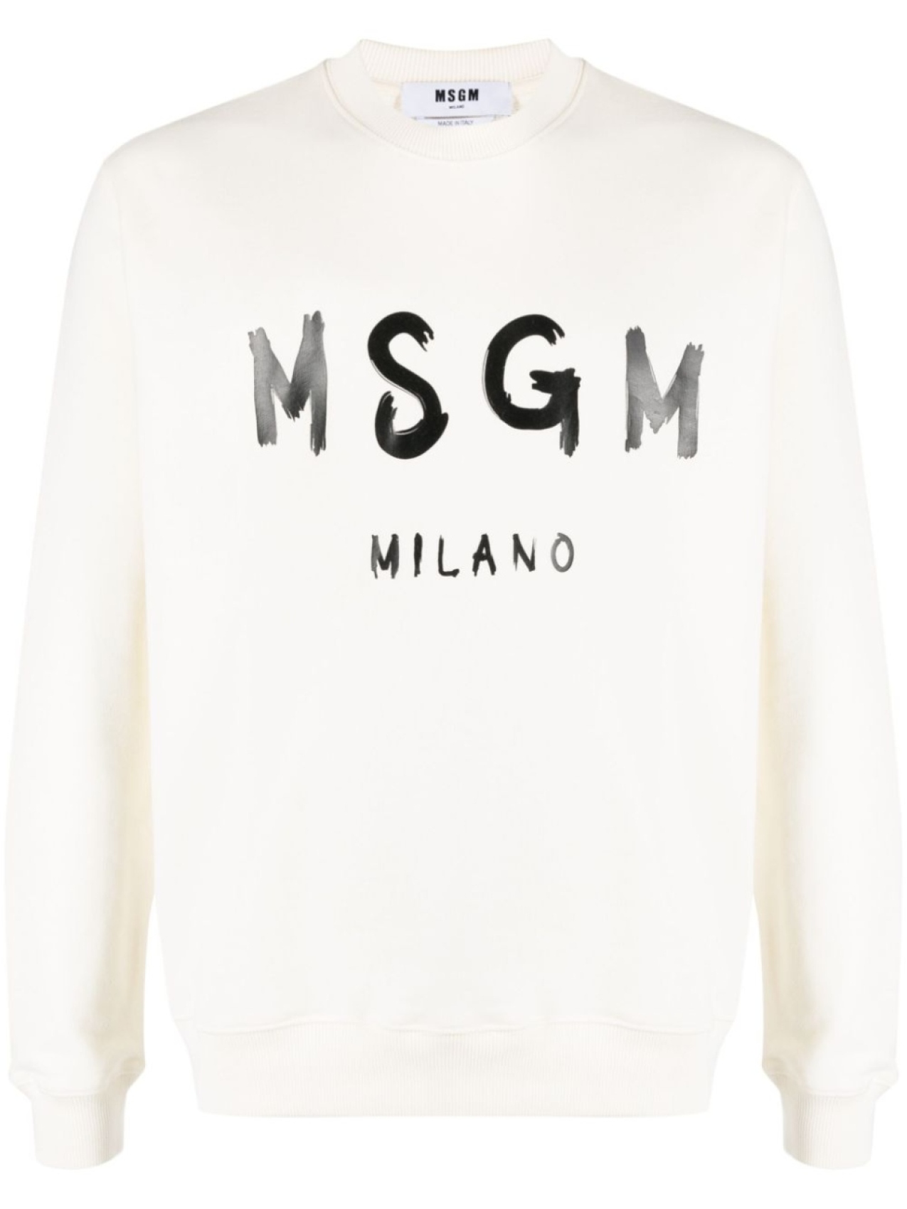 

MSGM толстовка с логотипом, белый