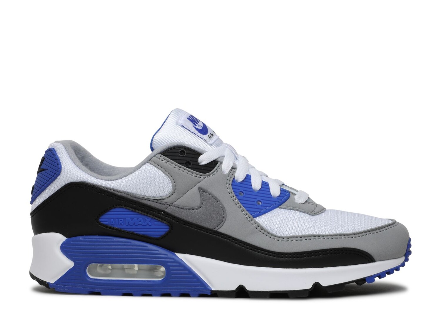 Кроссовки Nike Air Max 90 'Hyper Royal', синий для royalenfield royal enfield scram 411 перехват шифратора 650 int650 аксессуары брызговик заднего крыла брызговик брызговик